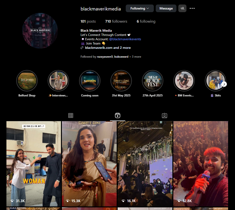 Black Maverik Media Screenshot
